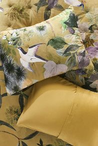 Slide View: 1: Colliere Velvet Floral Shams, Set of 2