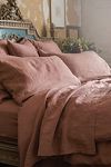 Thumbnail View 1: Piglet In Bed Warm Clay Linen Duvet Cover