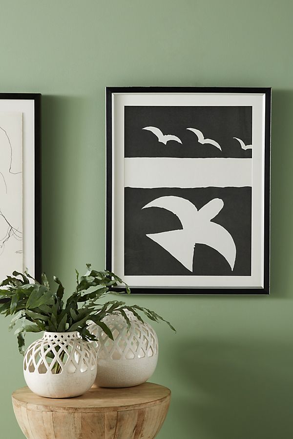 Slide View: 3: Birds Wall Art