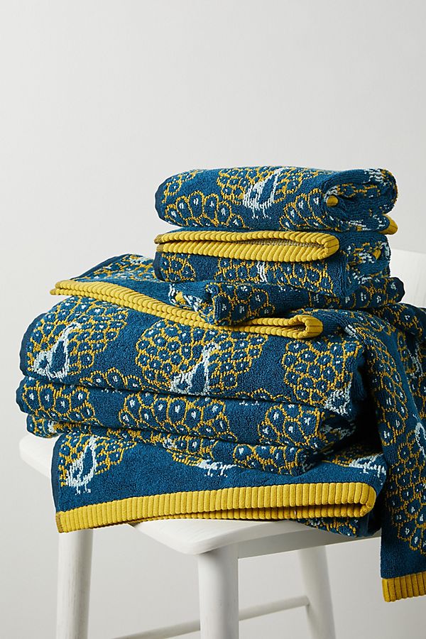Slide View: 2: Pavo Towel Collection
