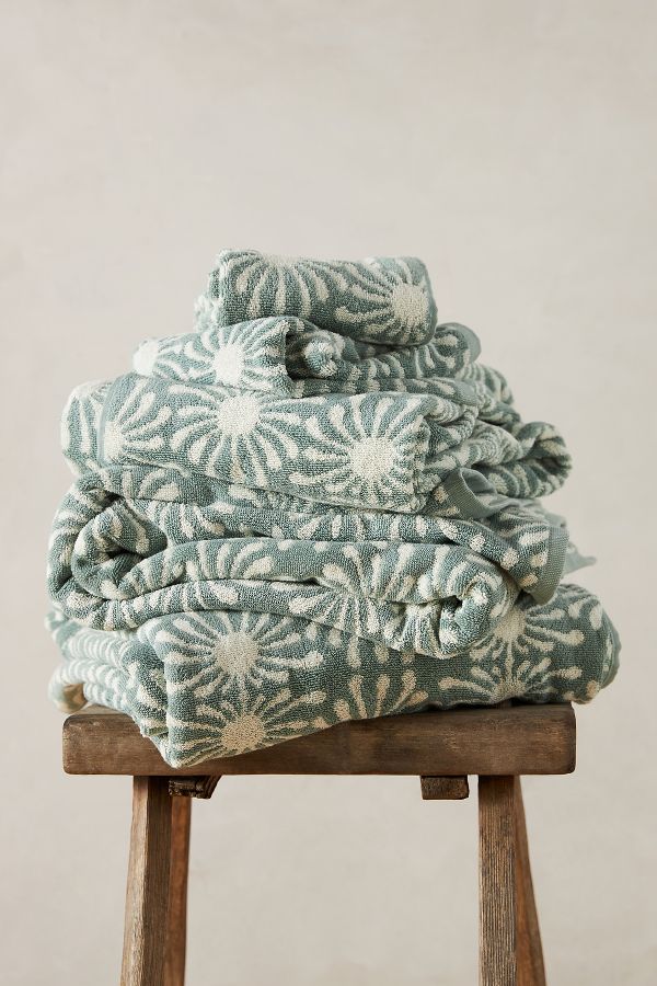 Slide View: 1: Slowtide Dawn Bath Towel Collection