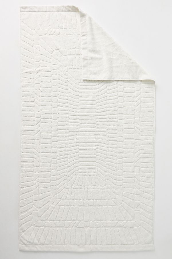 Slide View: 2: Leighton Cotton Bath Towel Collection