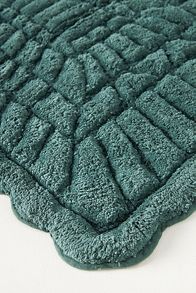 Slide View: 4: Leighton Hand-Tufted Cotton Bath Mat