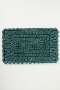 Slide View: 1: Leighton Hand-Tufted Cotton Bath Mat