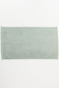 Slide View: 1: Plush Turkish Cotton Bath Mat