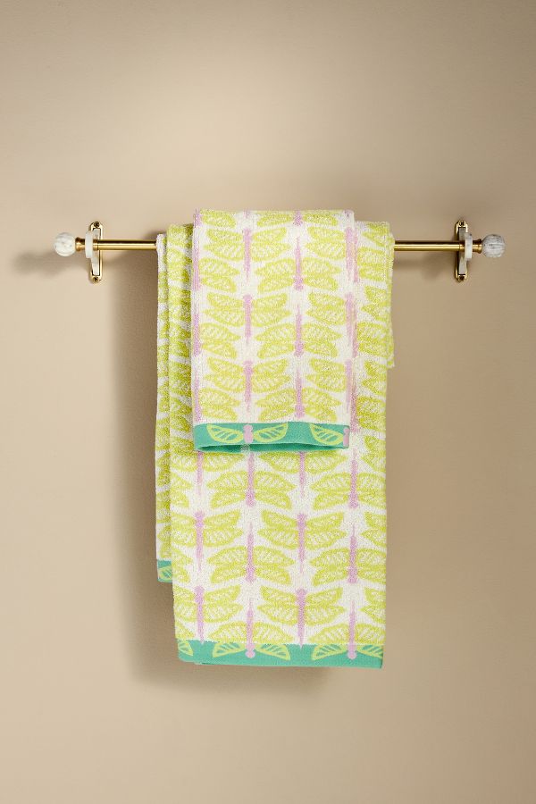 Slide View: 1: Brigette Cotton Bath Towel Collection