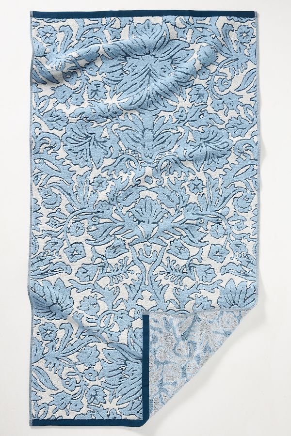 Slide View: 3: Devon Floral Cotton Towel Collection