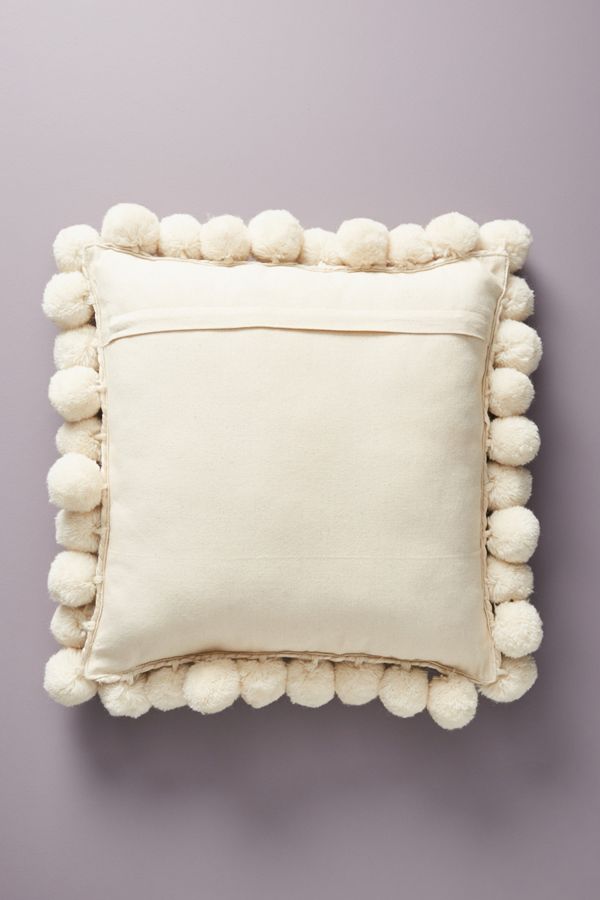 Slide View: 2: Pommed Jute Pillow