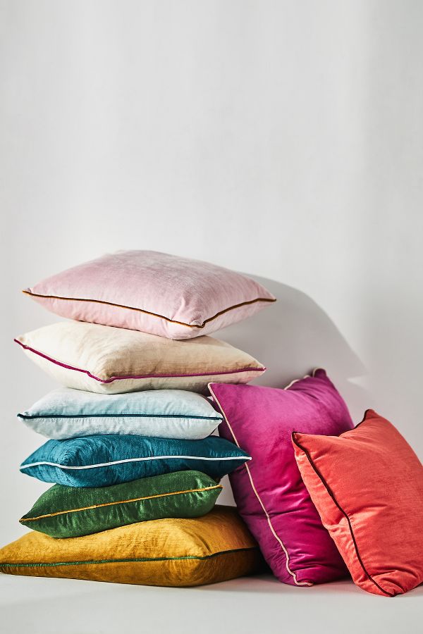 Slide View: 7: Adelina Velvet Pillow