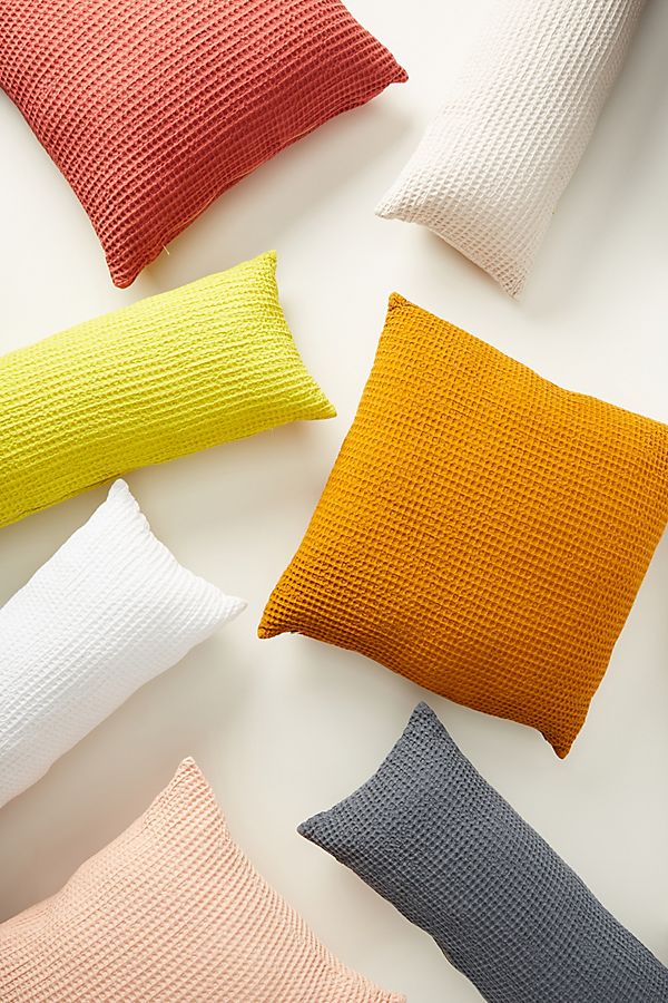 Slide View: 6: Woven Waffle Pillow