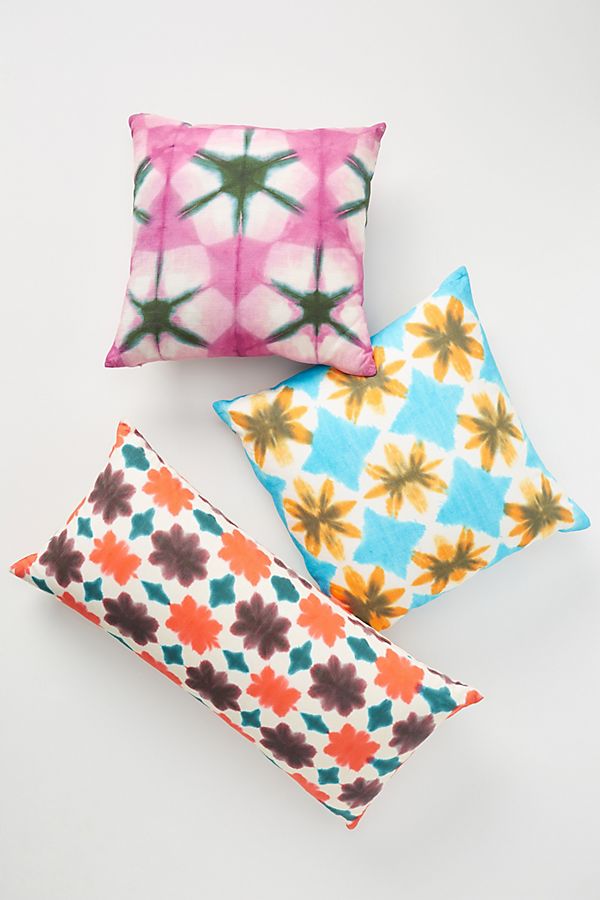 Slide View: 3: Tie-Dyed Pillow