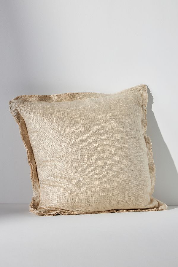 Slide View: 4: Luxe Linen Blend Cushion