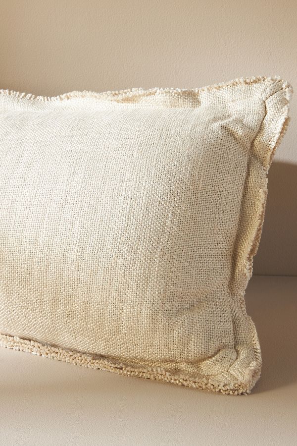 Slide View: 12: Luxe Linen Blend Cushion