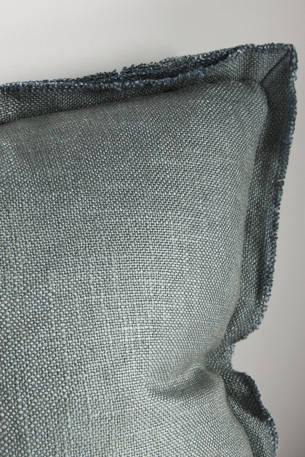 Slide View: 7: Luxe Linen Blend Pillow