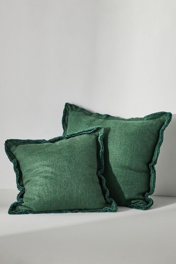 Slide View: 1: Luxe Linen Blend Pillow