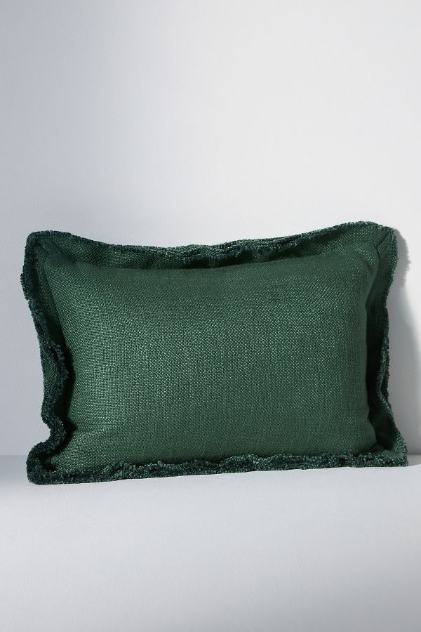 Slide View: 3: Luxe Linen Blend Pillow