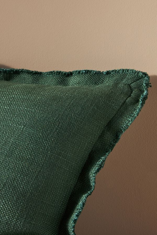 Slide View: 4: Luxe Linen Blend Pillow