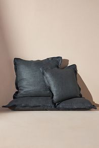 Slide View: 3: Luxe Linen Blend Cushion