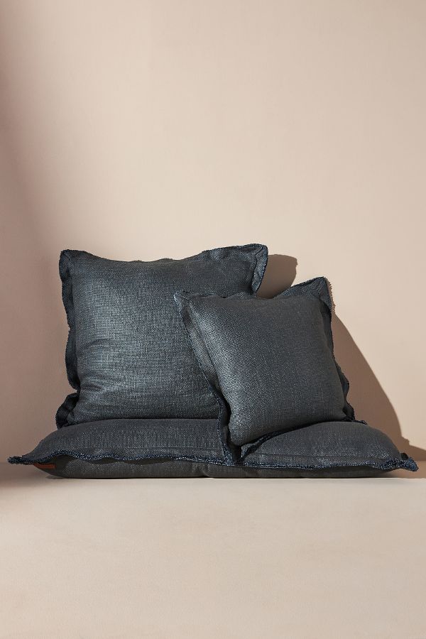 Slide View: 3: Luxe Linen Blend Cushion