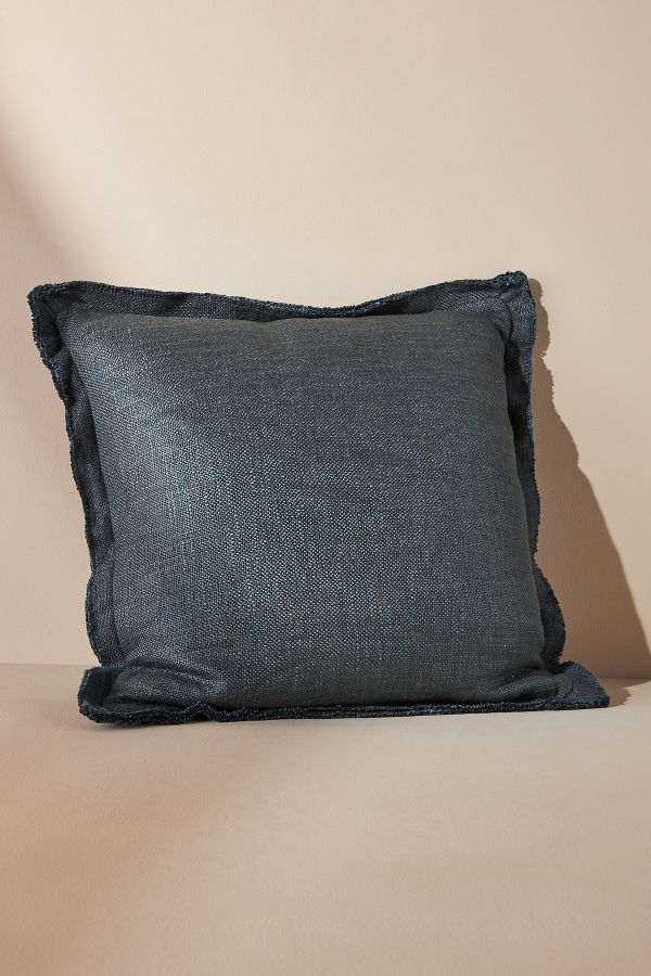 Slide View: 4: Luxe Linen Blend Cushion