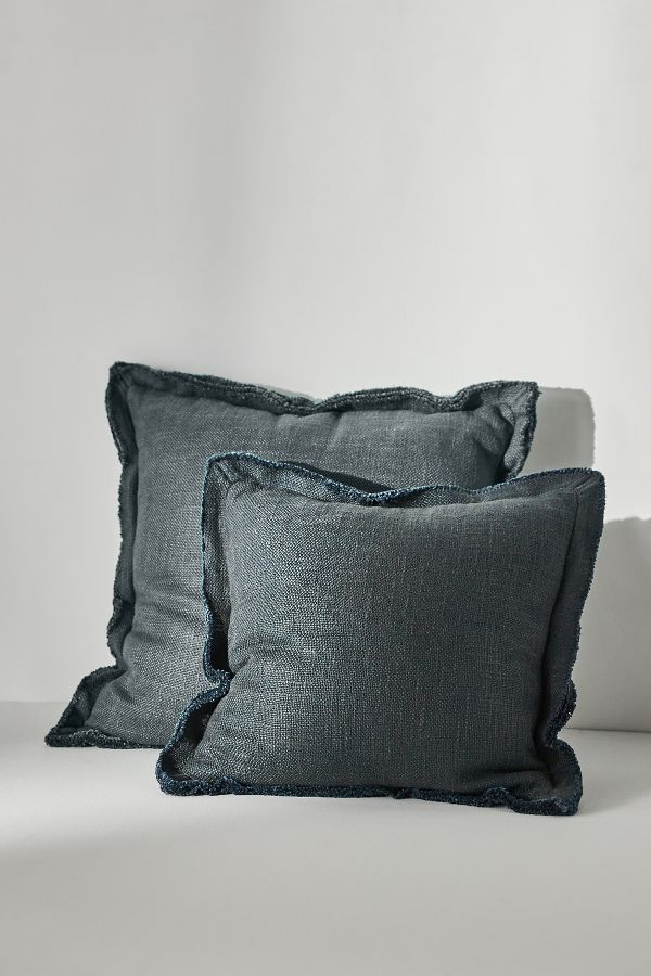 Slide View: 13: Luxe Linen Blend Cushion