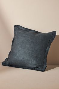 Slide View: 2: Luxe Linen Blend Cushion