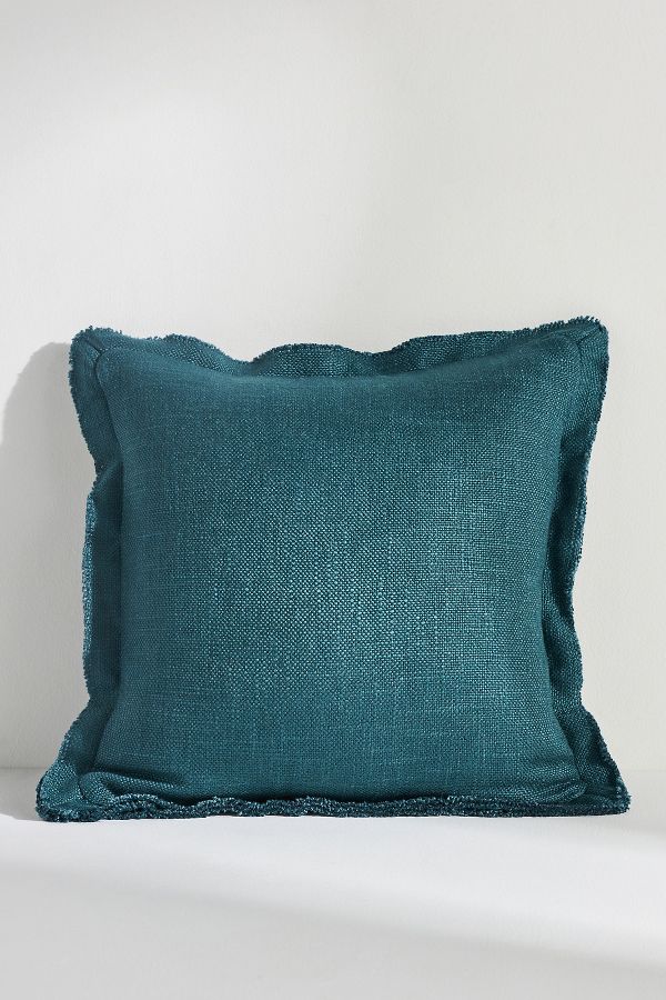 Slide View: 3: Luxe Linen Blend Pillow