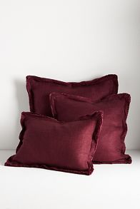 Slide View: 1: Luxe Linen Blend Pillow