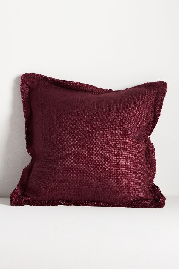 Slide View: 4: Luxe Linen Blend Pillow