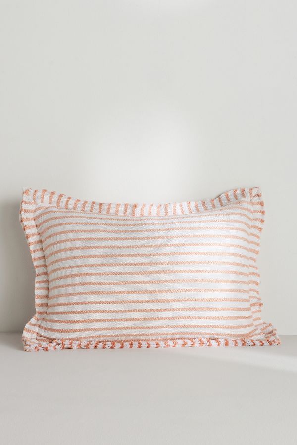 Slide View: 3: Luxe Linen Blend Pillow