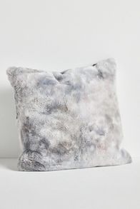 Slide View: 3: Luxe Sculpted Faux-Fur Pillow