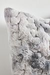 Thumbnail View 4: Luxe Sculpted Faux-Fur Pillow