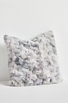 Thumbnail View 1: Luxe Sculpted Faux-Fur Pillow