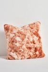 Thumbnail View 1: Luxe Sculpted Faux-Fur Pillow