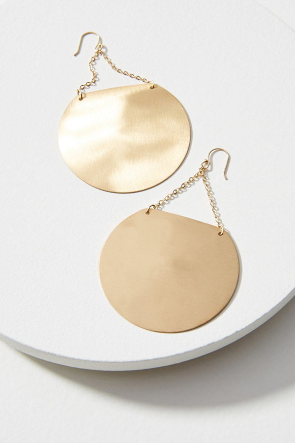 Gong Drop Earrings Anthropologie