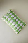 Thumbnail View 1: TBCo Green Argyle Rectangle Cushion