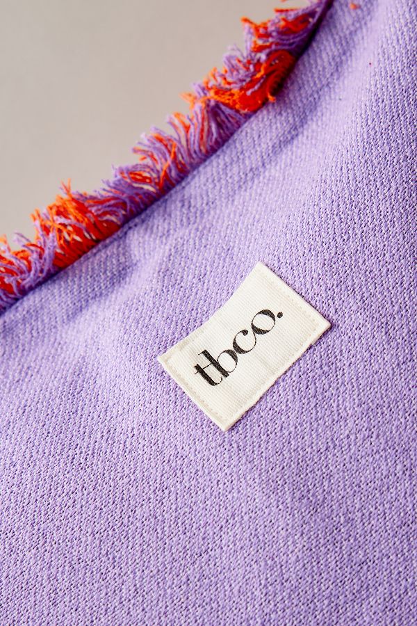 Slide View: 3: TBCo Lilac Houndstooth Cushion