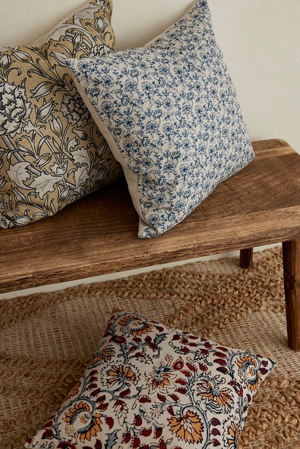 Slide View: 2: Ellenvale Interiors Francesca Abstract Floral Cushion