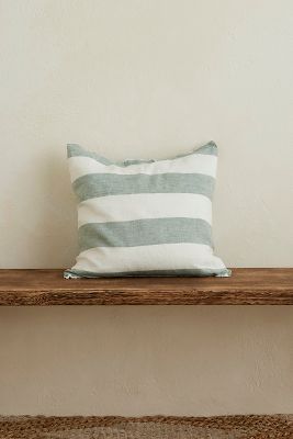 Ellenvale Interiors Esmee Teal Stripe Cushion