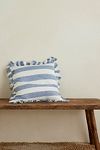 Visualizzazione miniature 1: Ellenvale Interiors Hallie Blue Stripe Linen Cushion