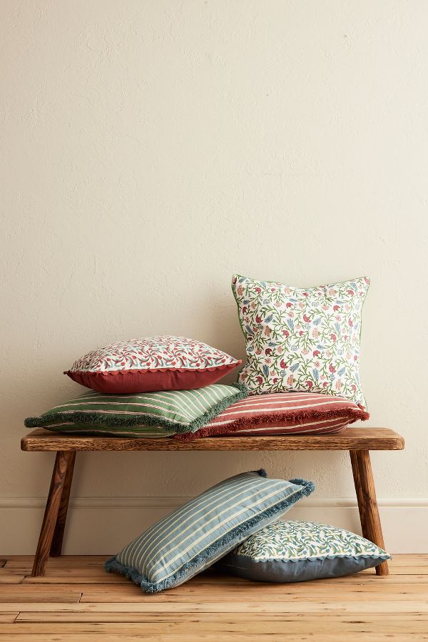 Slide View: 3: Birdie Fortescue Andalusia Cushion