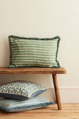 Coussin Birdie Fortescue Edo Stripe