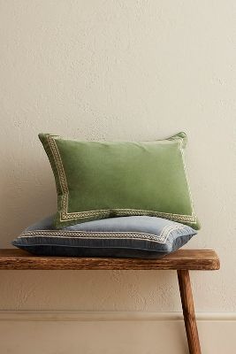 Coussin en Velours Shisho Birdie Fortescue