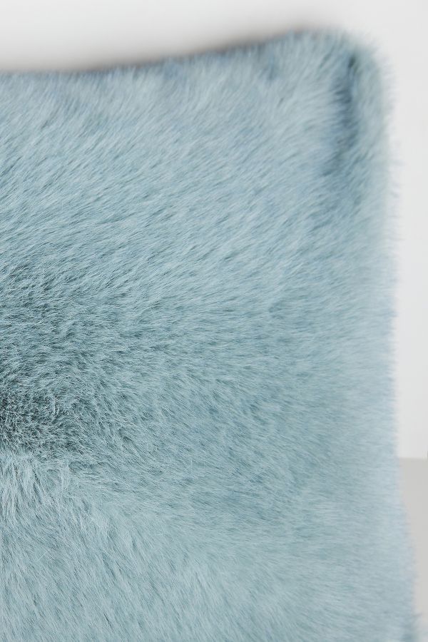 Slide View: 5: Chloe Tipped Faux-Fur Pillow