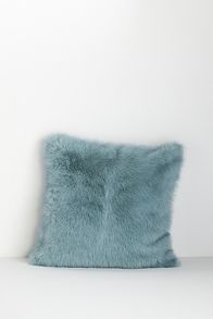 Slide View: 1: Chloe Tipped Faux-Fur Pillow