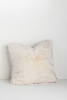 Chloe Tipped Faux-Fur Pillow