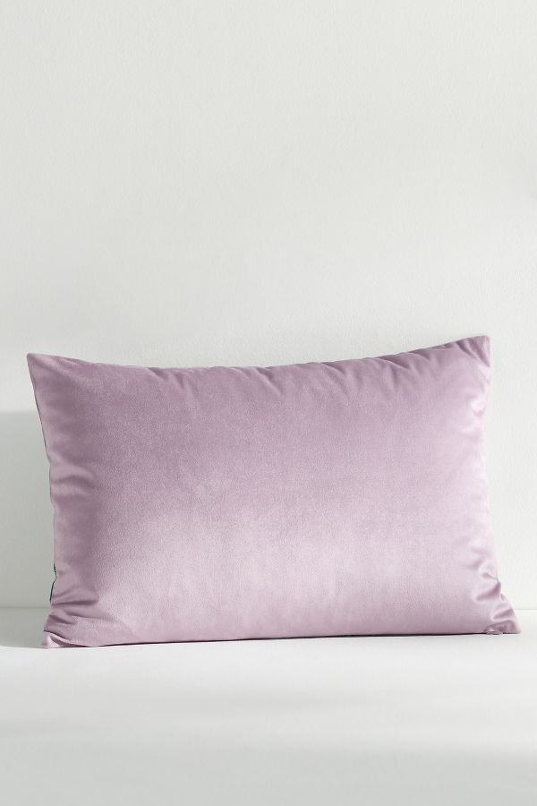 Slide View: 3: Colliere Floral Velvet Pillow