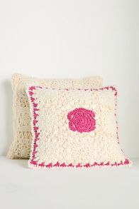 Slide View: 1: Aspen Crochet Pillow