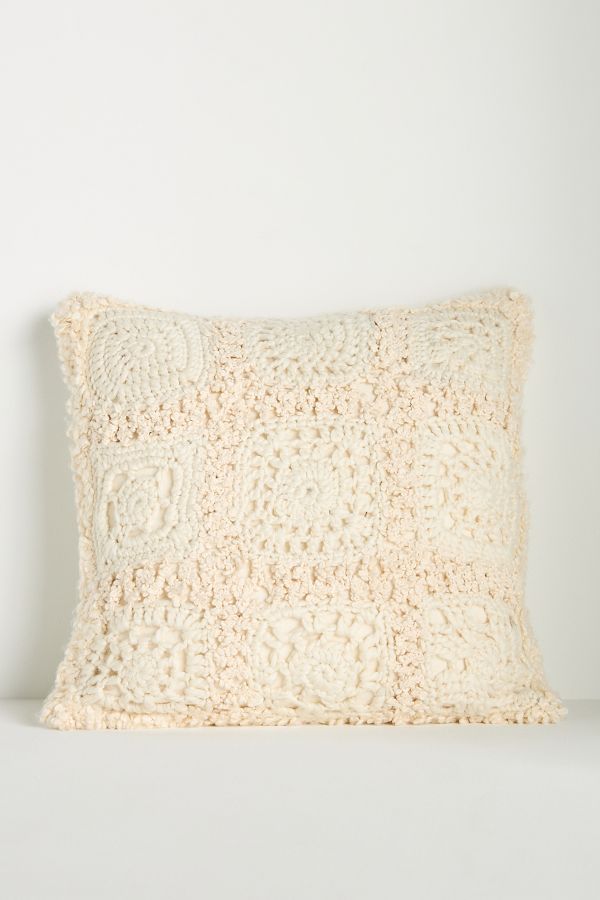 Slide View: 2: Aspen Crochet Pillow