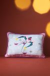 Thumbnail View 1: Lou Benesch x Anthropologie Mini Stargazer Embroidered Cotton Zodiac Pillow